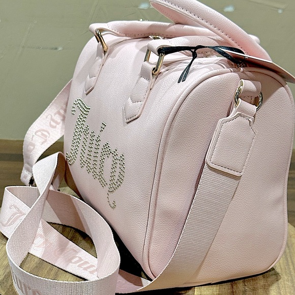 JUICY COUTURE PINK DIAMOND OBSESSION- SATCHEL BAG NWT - Picture 5 of 15